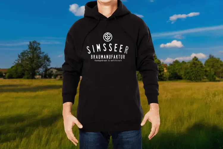 Simsseer Braumanufaktur Textildruck Hoodie